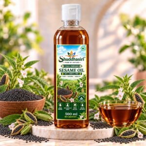 Shuddhasiri wood-pressed sesame oil